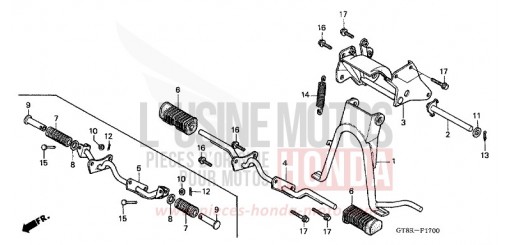 BEQUILLE/MARCHE PK50MR de 1994